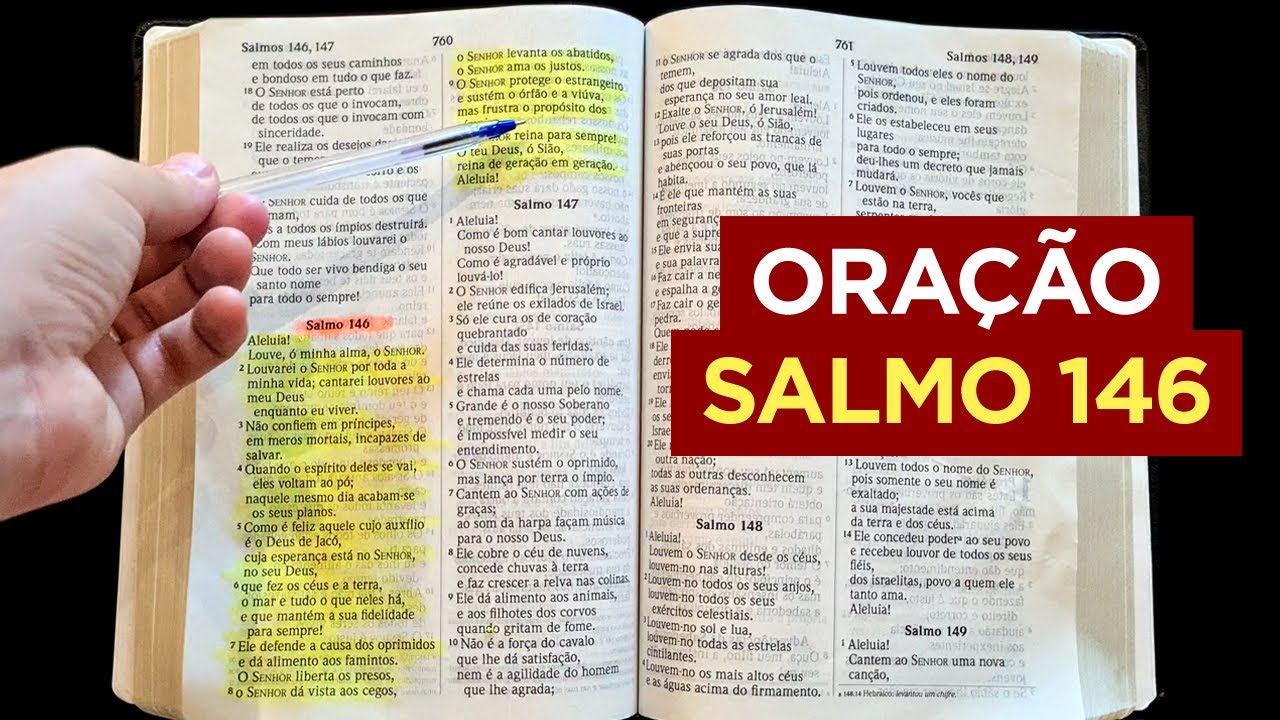 ORANDO À LUZ DO SALMO 146 – Oração Poderosa 🙏🏼