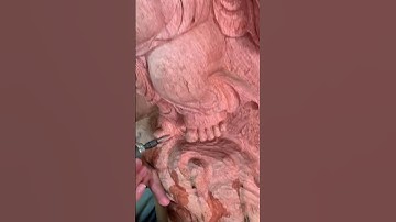 Nghệ thuật điêu khắc tượng Đi Lặc siêu đẹp #tuonggodepphuctan #woodworking