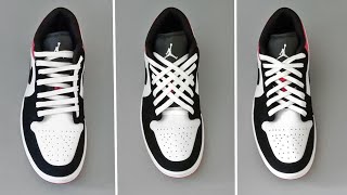 3 Best Ways to Lace Jordan 1 | NIKE AIR JORDAN 1 LOW