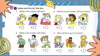 Fun for Movers 4th edition - Unit 19: What is the matter (Section C, p.42)
