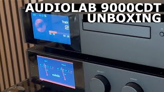 Audiolab 9000CDT unboxing