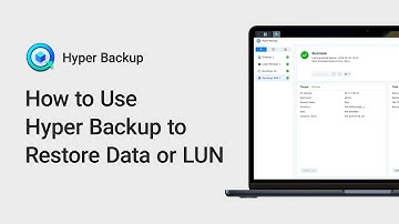 How to Use Hyper Backup to Restore Data or LUN