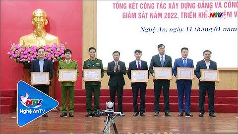 Hội nghị tổng kết công tác xây dựng Đảng và công tác kiểm tra giám sát