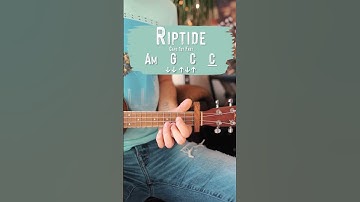 Thumbnail of Riptide Vance Joy Ukulele Tutorial // Riptide Ukulele Lesson #shorts