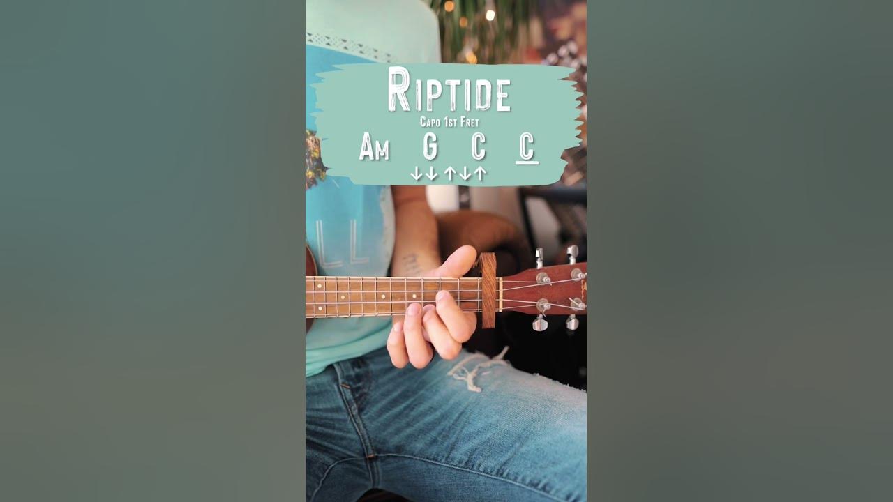 Riptide Vance Joy Ukulele Tutorial // Riptide Ukulele Lesson #shorts
