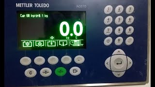 METTLER TOLEDO IND570 SCALE INDICATOR & CONTROLLER How to Calibrate Load Cell || instruments Guru G