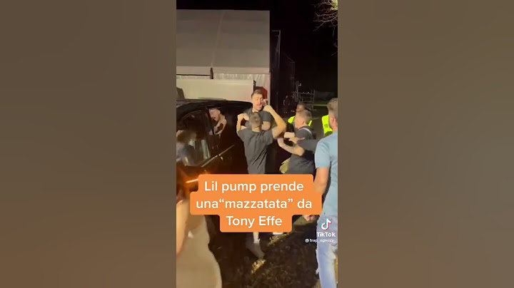 TONY EFFE PICCHIA LIL PUMP