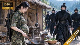 【Movie】被官兵追杀的鄉野孕婦竟是21世紀現代女特種兵，一招秒殺眾人，震惊朝野！#chinesedrama  #海陆  #中国电视剧 #kungfu
