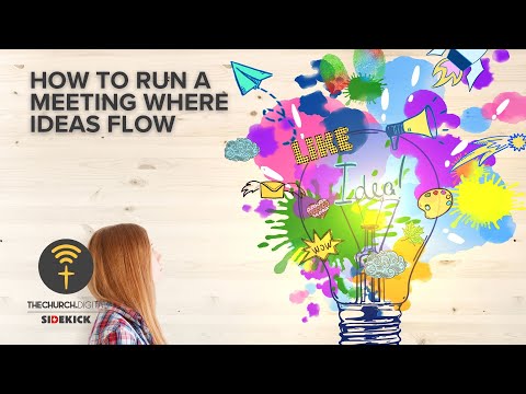 How to Run a Meeting Where Ideas Flow