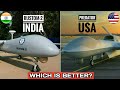 India's Rustom-2 Vs US Predator Drone - DRDO Rustom-2 Vs MQ-1 Predator | Which Is Better? (Hindi)