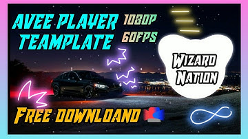 AVEE PLAYER TEAMPLATE FREE DOWNLOAND 2020 _( BMW STYLE)_ *(1.2.98)*