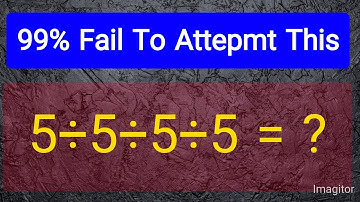 99% Get This Wrong! Will You?