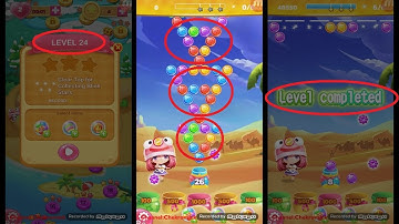 Bubble Shooter-Fruit Casino Games-How To Complete Level 24