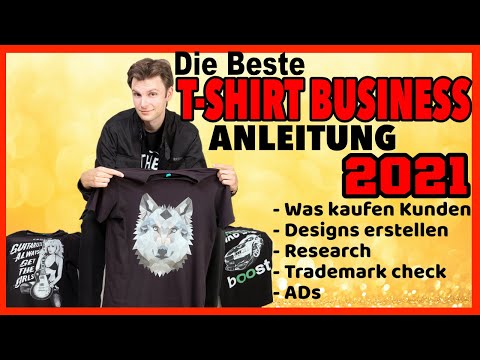 T-Shirt Business aufbauen 2021 (Kompletter Ablauf) - Print on Demand Dropshipping Tutorial