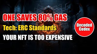 Decoded Codex · Tech (15): ERC-721 vs ERC-1155 | Why One Token Standard Destro | The Hidden Gas War