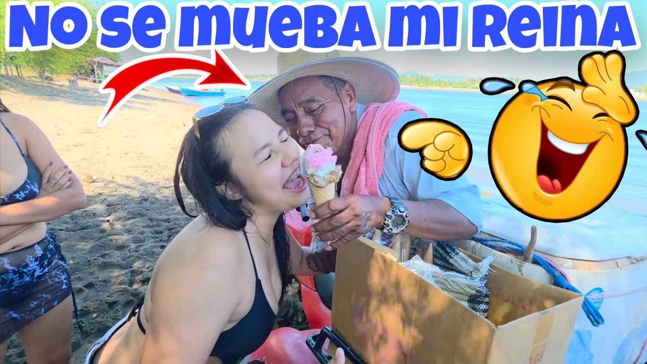 Le Dieron Un Beso😍A Alejandra Este Señor Todo Por Un Sorbete❤️ 