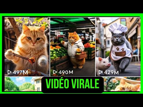 Créez des vidéos d'animaux virales en 03 étapes faciles ! 🐱🎥