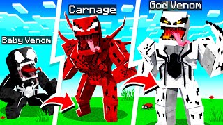 Upgrading VENOM to GOD VENOM in MINECRAFT!