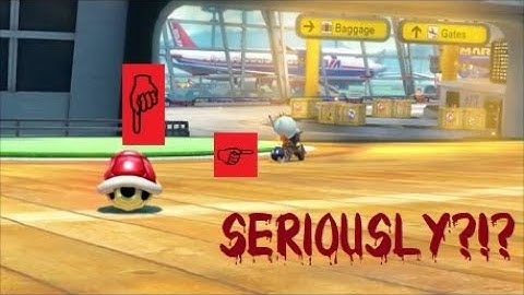 Blocking a Red Shell With a Bob-Omb
