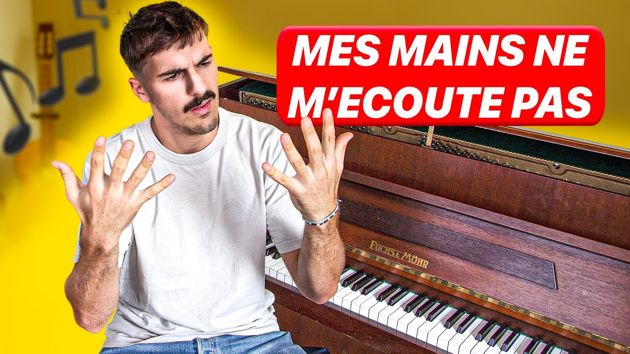 Indépendance des mains au piano pour débutant