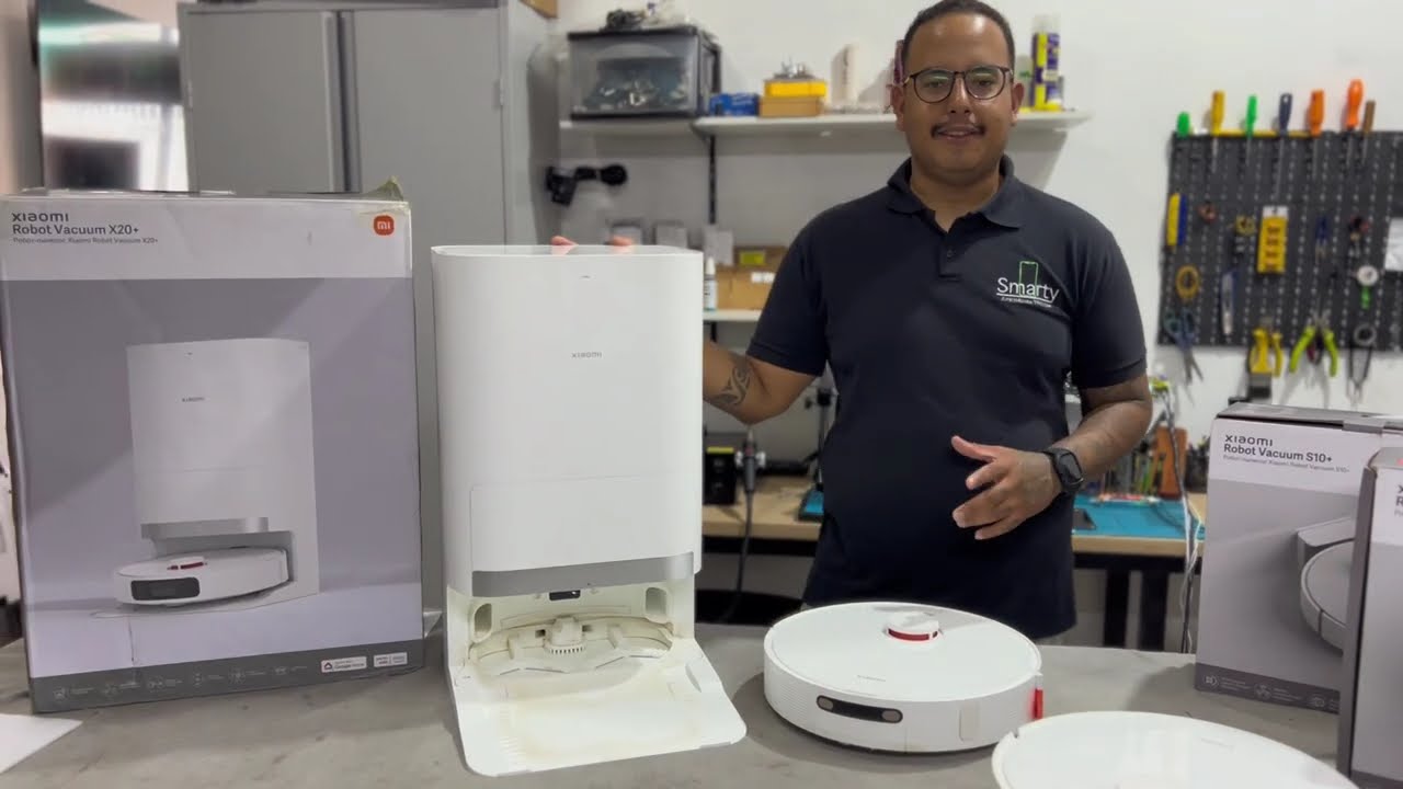 Robô Aspirador Xiaomi s20 plus, a base não faz a auto limpeza, defeito, erro no app