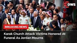 Jordan Holds Funeral For Karak Church Attack Victims Amid National Mourning | DWS News | AP14