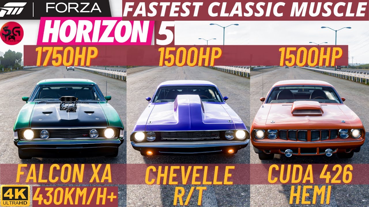 Forza Horizon 5 will get into muscle cars with the American