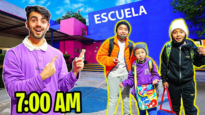 LLEVO A MIS VECINOS A LA ESCUELA!