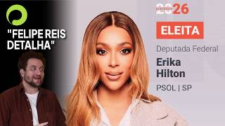 ERIKA HILTON É A DEPUTADA MAIS VOTADA DA HISTÓRIA