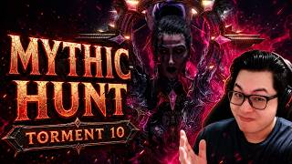 Diablo 4 Lord of Hatred: Torment 10 Warlock Mythic &amp; Rune Farm