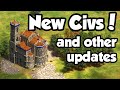 Breakdown of the new civs and balance changes!