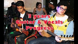 OSSAMA - 3 Years Guitar & Vocals Progress