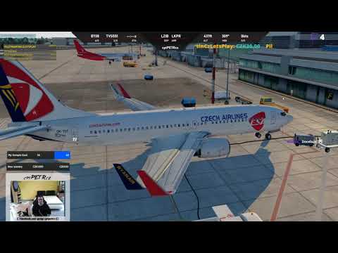 Stefanik LZIB -LKPR Ruzyně, Prague 737-800zibo,