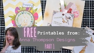 Anna Thompson Designs - Uncover Epic FREE Printables Part 1