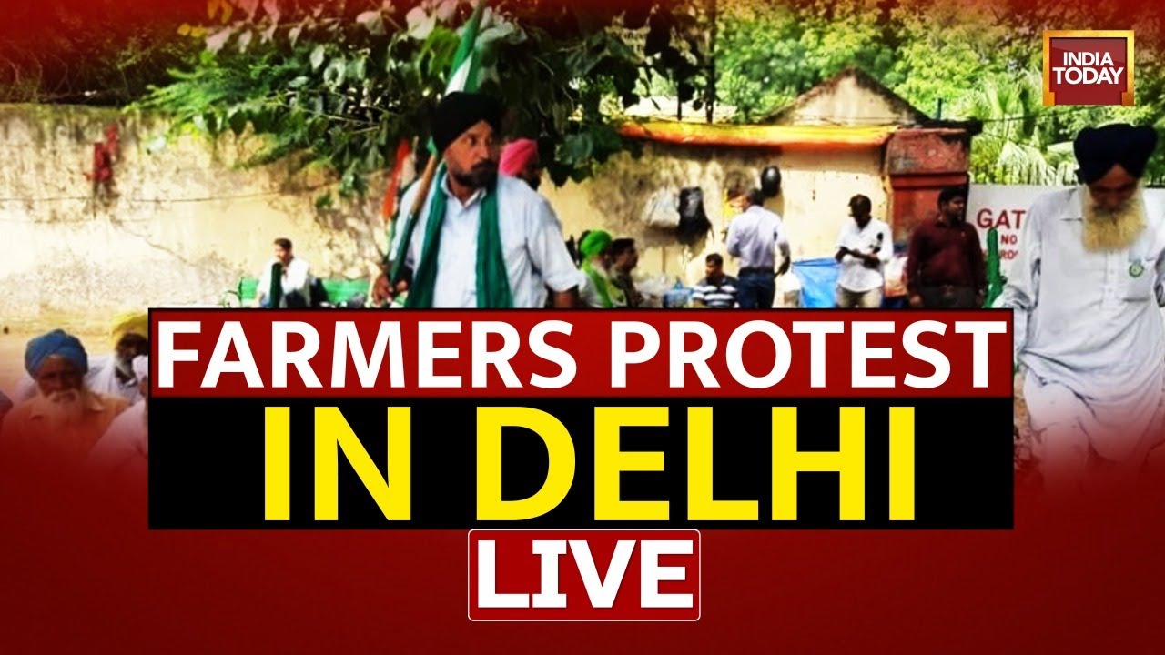 Farmers Protest LIVE News: Mega Farmers Protest At Jantar Mantar In ...