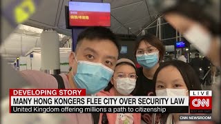 Thousands join Hong Kong's national security exodus to Britain