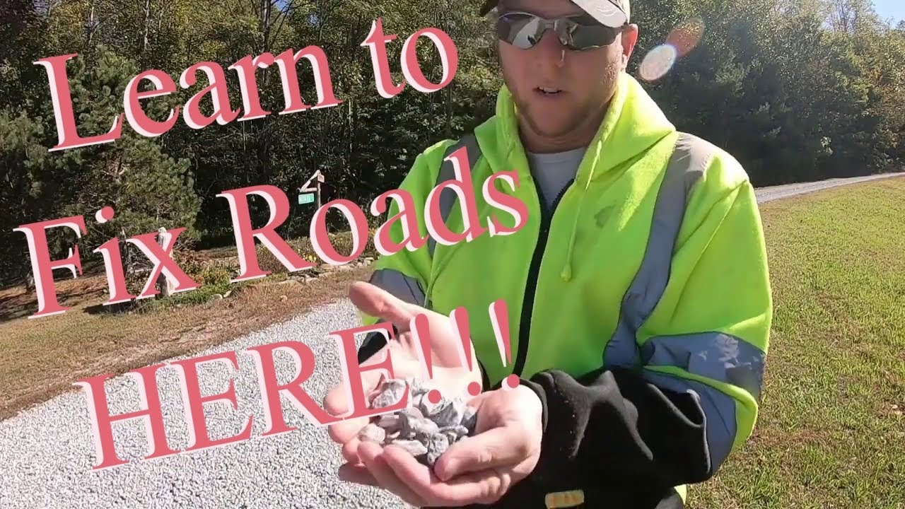 How I Fix Gravel Driveways YouTube