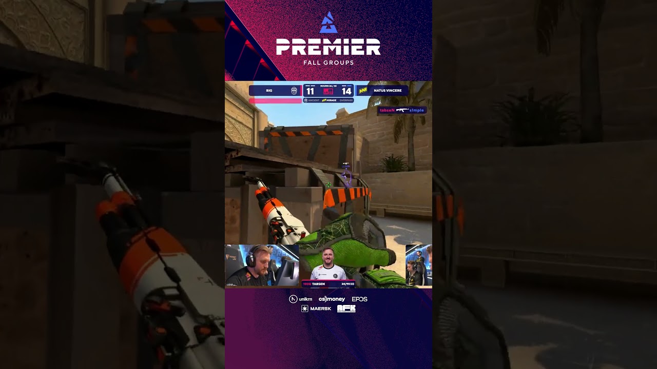 A HUGE clutch from tabseN... 💪