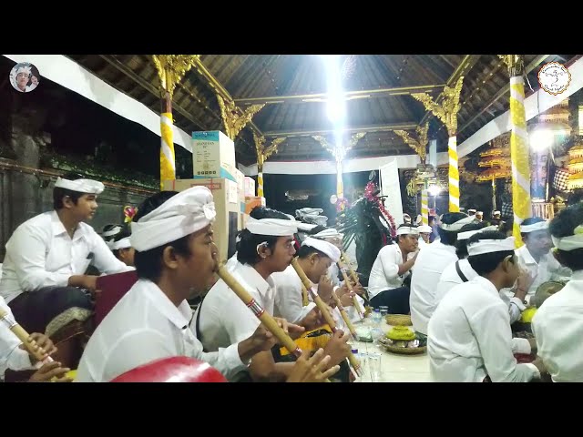 Gamelan Suling Cenik Ngales Ngayah di Pura Dalem Guwang class=