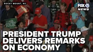 WATCH: Trump Talks Economy