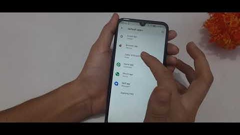 How to Set Default App in Gionee Max Pro | default app kaise set kare | Default App Setting