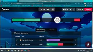 Quizizz Teachers' Live Game Dashboard (https://quizizz.com/admin/activity/classic) Profile