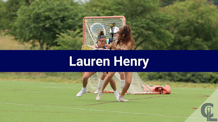 Lauren Henry Lacrosse Highlights - CT 2022 - Def