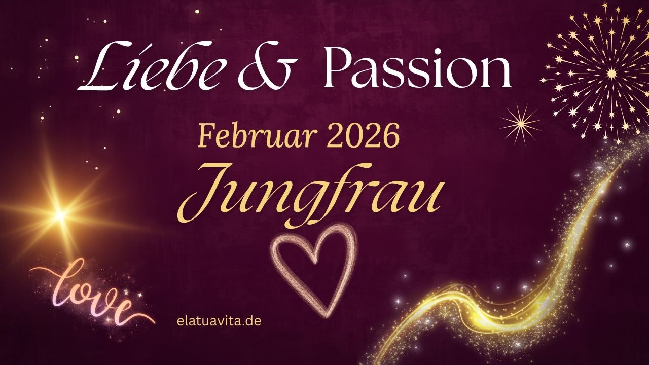 Jungfrau  ♍ Februar 2026 ✨🍀💖 Die 5e* gerade sein lassen. Relax! Es liegt ganz an ihm/ihr.