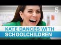 Duchess of Cambridge dances with schoolchildren | 5 News