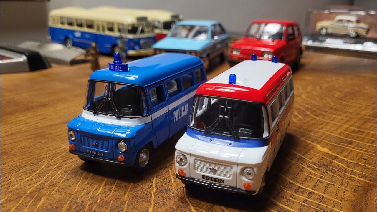 Za tą kasę są extra - Nysa 522 Milicja i Pogotowie Ratunkowe / modele WELLY 14 lutego 2025