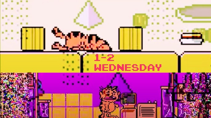 A Week of Garfield  Garfield no Isshūkan: A Week of Garfield para NES  (1989)