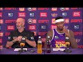 Brian Goorjian and Torrey Craig press conference vs Brisbane Bullets - Round 3, NBL27