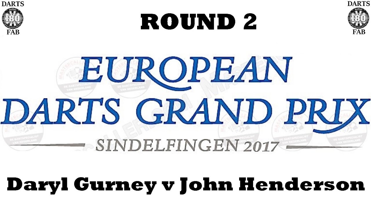 darts distance HappyBet European Darts Grand Prix - Round 2 [12of16]: Daryl Gurney v John Henderson