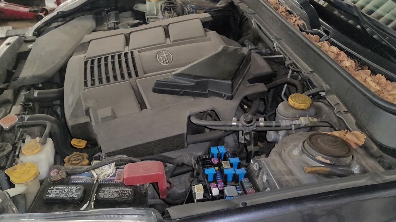 Subaru Outback Low Oil Light Reset After Oil Change - YouTube